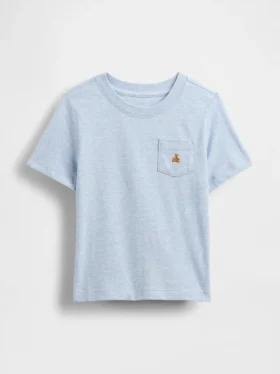 T-shirt z kieszenią dla niemowląt i Maluchów – model do łączenia z innymi ubraniami