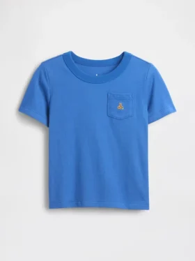 T-shirt z kieszenią dla niemowląt i Maluchów – model do łączenia z innymi ubraniami