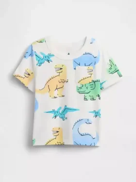 T-shirt z kieszenią dla niemowląt i Maluchów – model do łączenia z innymi ubraniami