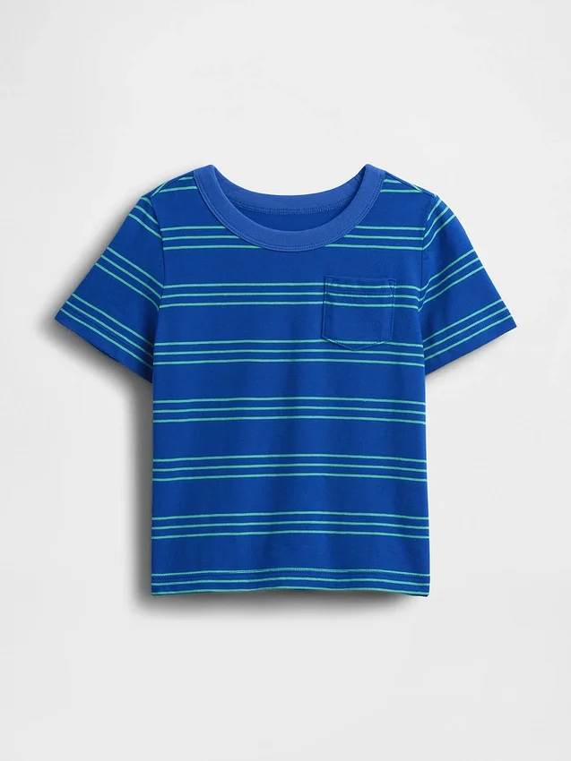 T-shirt z kieszenią dla niemowląt i Maluchów – model do łączenia z innymi ubraniami
