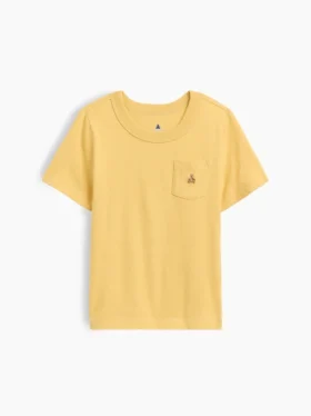 T-shirt z kieszenią dla niemowląt i Maluchów – model do łączenia z innymi ubraniami