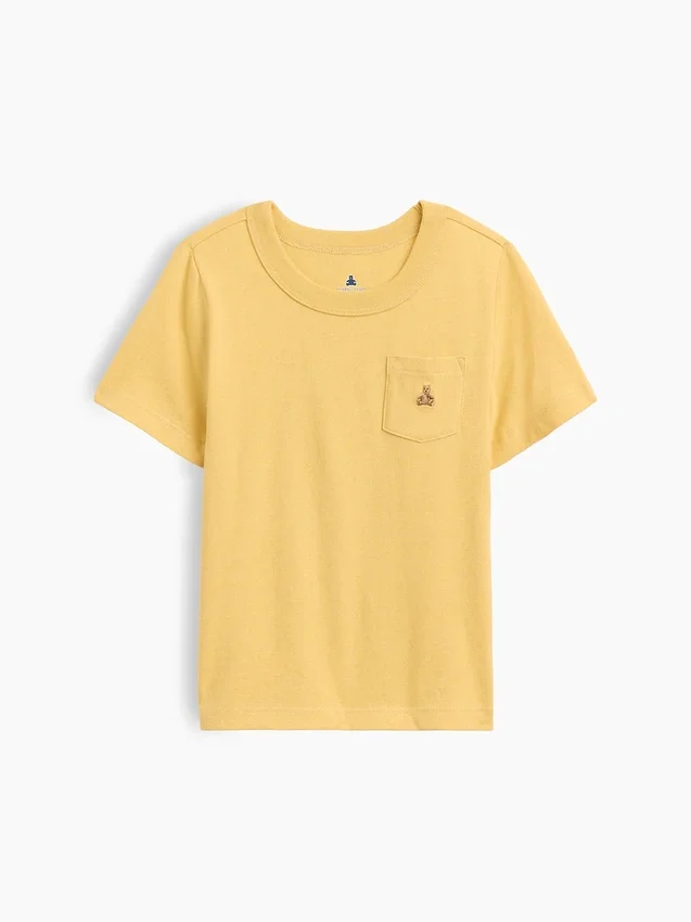 T-shirt z kieszenią dla niemowląt i Maluchów – model do łączenia z innymi ubraniami