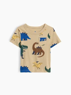 T-shirt z kieszenią dla niemowląt i Maluchów – model do łączenia z innymi ubraniami