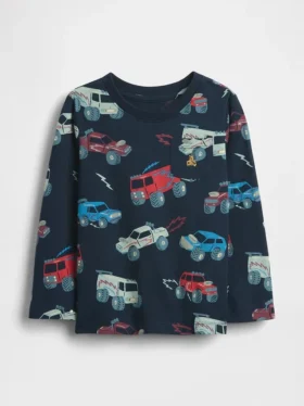 T-shirt z kieszenią dla niemowląt i Maluchów – model do łączenia z innymi ubraniami