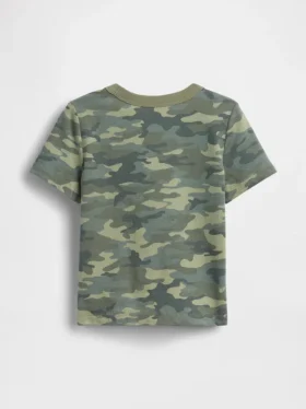 T-shirt z kieszenią dla niemowląt i Maluchów – model do łączenia z innymi ubraniami