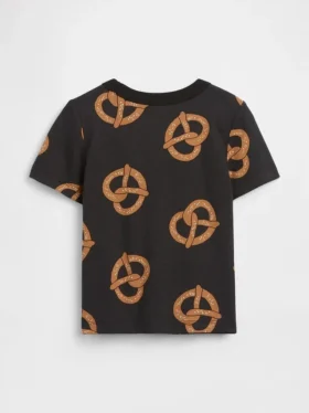 T-shirt z kieszenią dla niemowląt i Maluchów – model do łączenia z innymi ubraniami