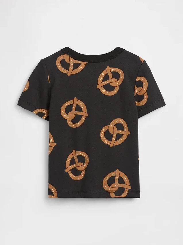 T-shirt z kieszenią dla niemowląt i Maluchów – model do łączenia z innymi ubraniami