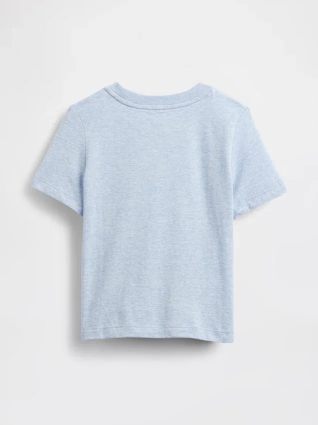 T-shirt z kieszenią dla niemowląt i Maluchów – model do łączenia z innymi ubraniami