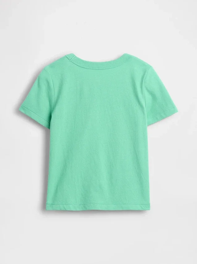 T-shirt z kieszenią dla niemowląt i Maluchów – model do łączenia z innymi ubraniami