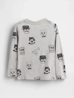T-shirt z kieszenią dla niemowląt i Maluchów – model do łączenia z innymi ubraniami