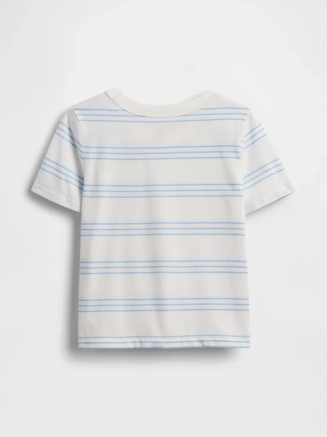 T-shirt z kieszenią dla niemowląt i Maluchów – model do łączenia z innymi ubraniami