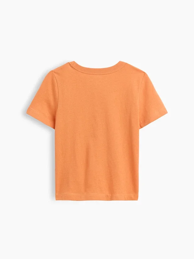 T-shirt z kieszenią dla niemowląt i Maluchów – model do łączenia z innymi ubraniami