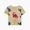 T-shirt z kieszenią dla niemowląt i Maluchów – model do łączenia z innymi ubraniami