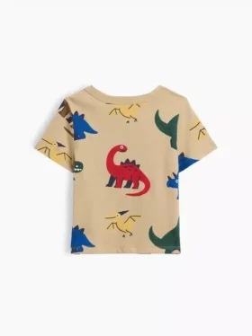 T-shirt z kieszenią dla niemowląt i Maluchów – model do łączenia z innymi ubraniami