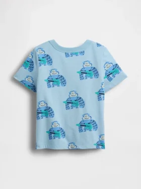 T-shirt z kieszenią dla niemowląt i Maluchów – model do łączenia z innymi ubraniami