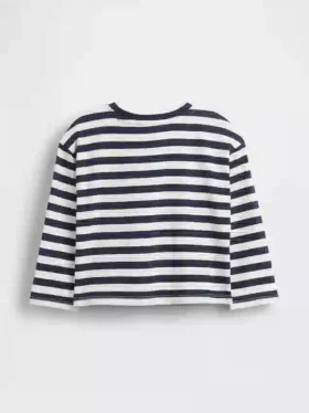 T-shirt z kieszonką w kształcie serca dla niemowląt i Maluchów – model „Mix & Match”