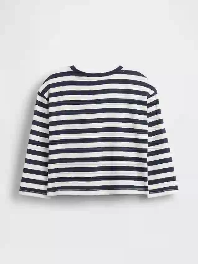 T-shirt z kieszonką w kształcie serca dla niemowląt i Maluchów – model „Mix & Match”