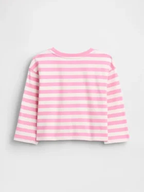 T-shirt z kieszonką w kształcie serca dla niemowląt i Maluchów – model „Mix & Match”
