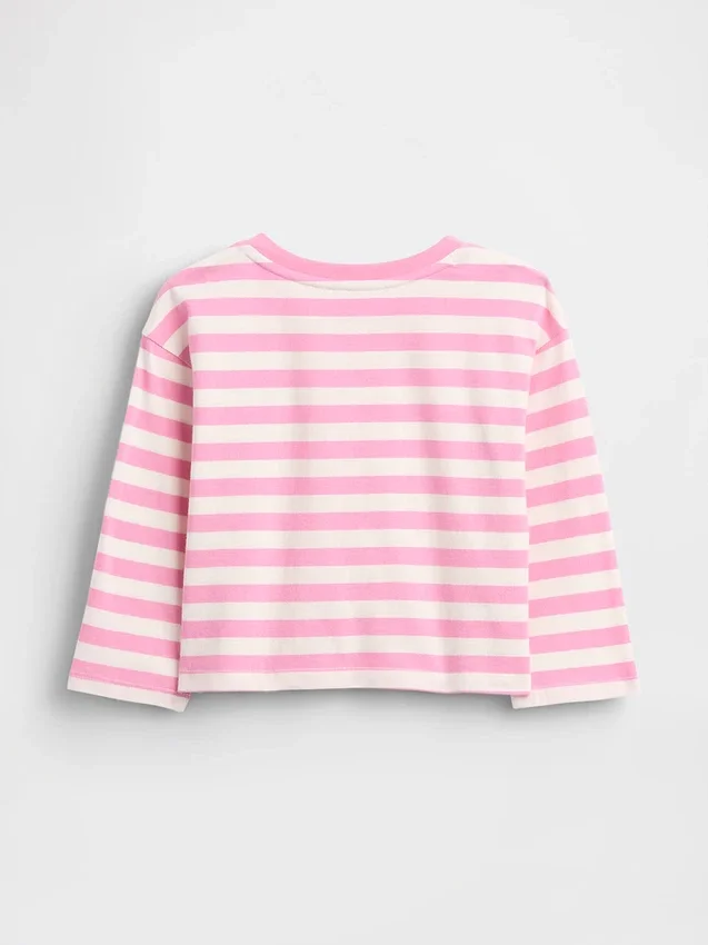 T-shirt z kieszonką w kształcie serca dla niemowląt i Maluchów – model „Mix & Match”