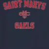 T-shirt z klasycznym nadrukiem kampusu Saint Mary’s College of California