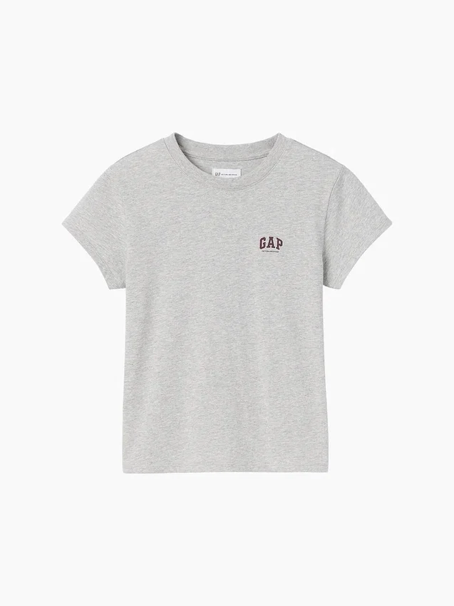 T-shirt z logo GAP × Victoria Beckham z bawełny organicznej