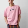 T-shirt z luźnym logo GAP × Awake Ny