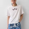 T-shirt z luźnym logo GAP × Awake Ny