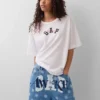 T-shirt z luźnym logo GAP × Awake Ny