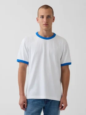 T-shirt z luźnym logo Get Blue