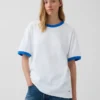 T-shirt z luźnym logo Get Blue
