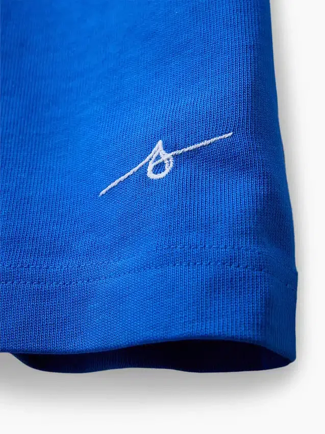 T-shirt z luźnym logo Get Blue