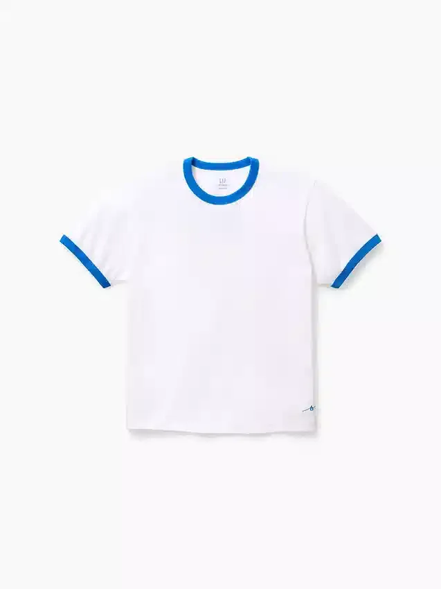 T-shirt z luźnym logo Get Blue