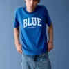 T-shirt z luźnym logo Get Blue
