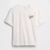 T-shirt z luźnym logo „I Heart NY”