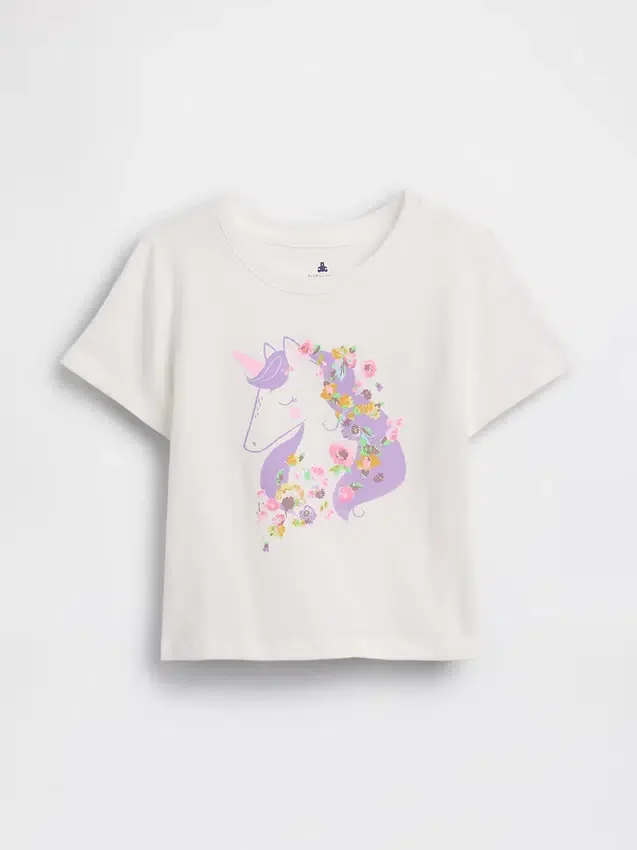 T-shirt z nadrukami dla niemowląt i Maluchów – model „Mix & Match”