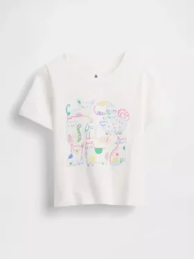 T-shirt z nadrukami dla niemowląt i Maluchów – model „Mix & Match”