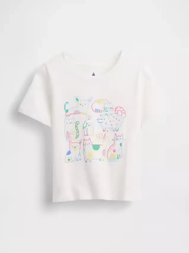 T-shirt z nadrukami dla niemowląt i Maluchów – model „Mix & Match”