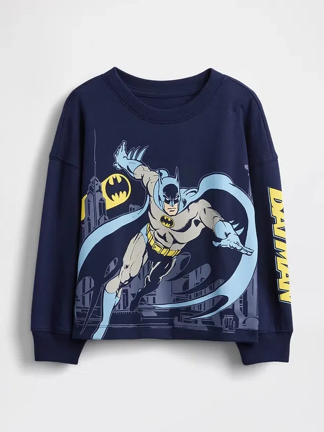 T-shirt z nadrukiem Batmana dla niemowląt i maluchów