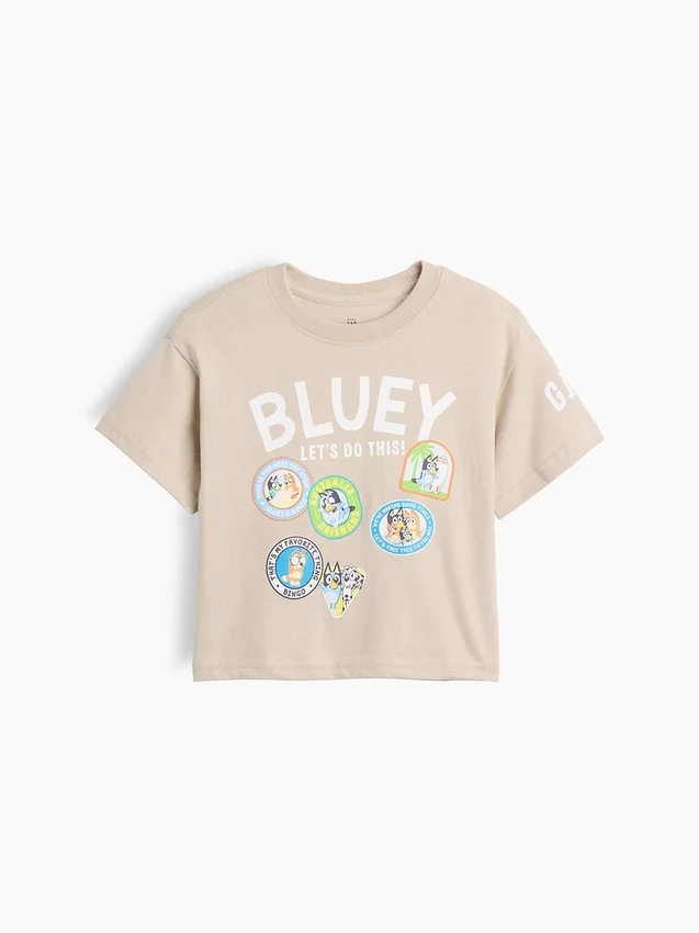 T-shirt z nadrukiem „Bluey” dla niemowląt i Maluchów