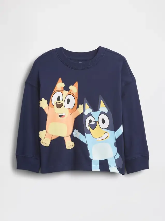 T-shirt z nadrukiem „Bluey” dla niemowląt i Maluchów