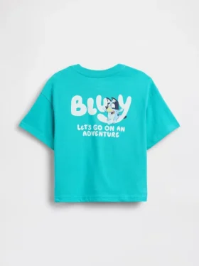 T-shirt z nadrukiem „Bluey” dla niemowląt i Maluchów