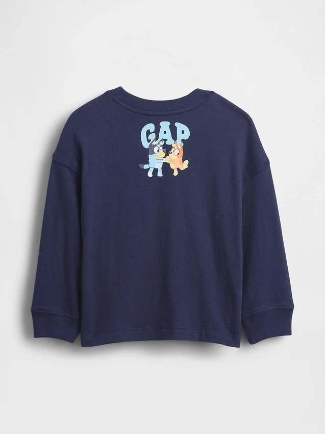 T-shirt z nadrukiem „Bluey” dla niemowląt i Maluchów