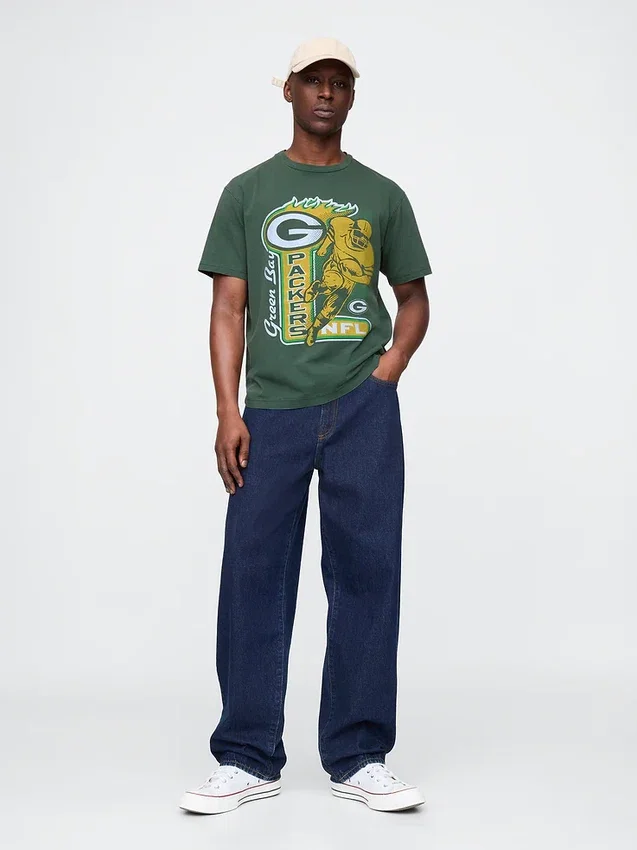 T-shirt z nadrukiem dla dorosłych z motywem drużyny NFL Green Bay Packers