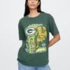 T-shirt z nadrukiem dla dorosłych z motywem drużyny NFL Green Bay Packers