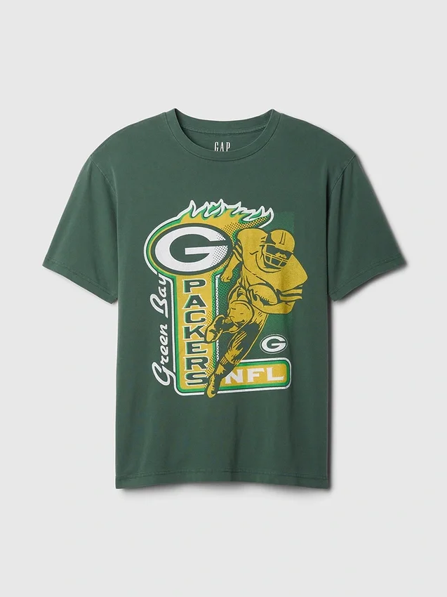 T-shirt z nadrukiem dla dorosłych z motywem drużyny NFL Green Bay Packers