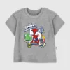 T-shirt z nadrukiem dla malucha „Spidey and His Amazing Friends”