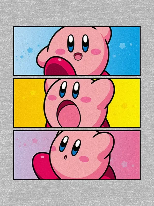 T-shirt z nadrukiem dla maluchów z motywem Kirby firmy Nintendo