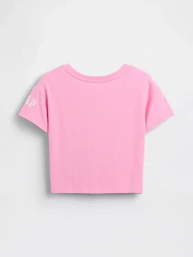 T-shirt z nadrukiem dla małych dziewczynek z motywem Księżniczki Peach