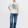 T-shirt z nadrukiem drużyny NFL Los Angeles Rams