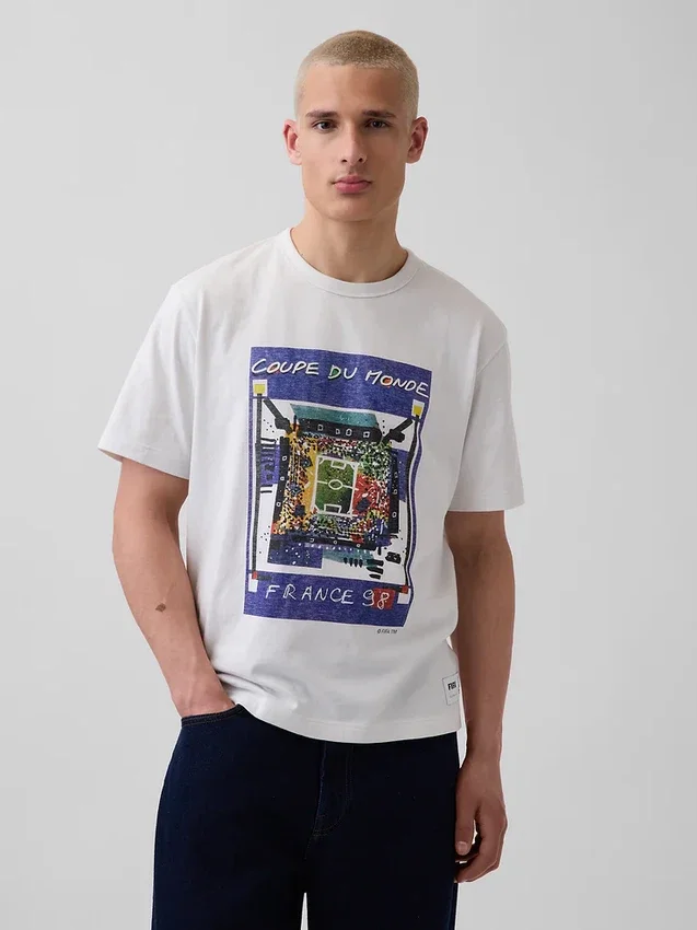 T-shirt z nadrukiem Fifa World Cup™ o luźnym kroju